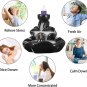 Incense Waterfall Burner,Ceramic Backflow Incense Burner Holder with 30 Backflow