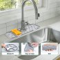 Kitchen Sink Splash Guard - Silicone Faucet Handle Drip Catcher Tray Kitchen Gad