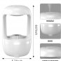Cool Mist Humidifiers for Bedroom 500ML, anti Gravity Air Humidifier with Water