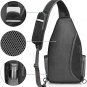 G4Free Sling Bag RFID Blocking Sling Backpack Crossbody Chest Bag Daypack for Hi