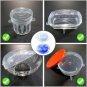 12 Pcs Silicone Stretch Lids Set, 6 Sizes, Reusable Food Storage Covers ï¼Silicon