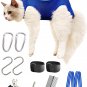 Kkiimatt 10 in 1 Pet Grooming Hammock Harness with Nail Clippers/Trimmer, Cat&Do