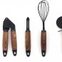 5 Piece Kitchen Gadget Set | Pizza Cutter, Egg Whisk, Vegetable Peeler, Can Open