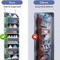 1-Pack over Door Organizer with 5 Large Pockets 10 Mesh Side Pockets, 44 Lbs Wei