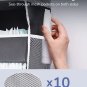 1-Pack over Door Organizer with 5 Large Pockets 10 Mesh Side Pockets, 44 Lbs Wei