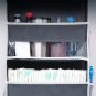1-Pack over Door Organizer with 5 Large Pockets 10 Mesh Side Pockets, 44 Lbs Wei