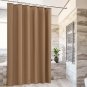 Brown Shower Curtain Liner - Premium PEVA Shower Liner for Bathroom, BPA & PVC F