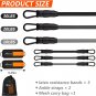 Ankle Resistance Bands with Cuffs, Ankle Bands for Working Out, Resistance Bands
