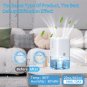Dehumidifiers, 41Oz (1100Ml) Dehumidifier, Small Dehumidifiers for Home with Dra