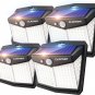 Solar Lights Outdoor, [128 LED/4 Packs] Solar Motion Sensor Lights 3 Working Mod