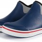 DRYCODE Rain Boots Men, Waterproof Fishing Deck Boots, Anti-Slip Ankle Rubber Bo