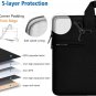 Laptop Shoulder Bag 15 15.6 16 Inch Briefcase, Compatible Macbook Pro 16 15.4 In