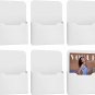 6 Pack Magnetic File Holder for File Cabinets Letter Size Magnetic Paper Holder