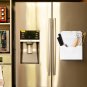 6 Pack Magnetic File Holder for File Cabinets Letter Size Magnetic Paper Holder