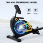 Magnetic Rowing Machine Foldable Exercise Rower 14-Level Adjustable Resistance f