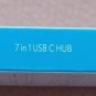 USB C Hub Multiport Adapter, 7-In-1 USB-C Hub with 4K 60Hz, 100W Power Delivery