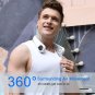 Portable Neck Fan Hands Free Bladeless Neck Fan, 360° Cooling Hanging Fan, USB R