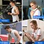 Portable Neck Fan Hands Free Bladeless Neck Fan, 360° Cooling Hanging Fan, USB R