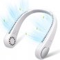 Portable Neck Fan Hands Free Bladeless Neck Fan, 360° Cooling Hanging Fan, USB R