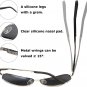 Classic Sunglasses for Men Women Polarized UV400 Protection Mirrored Lens Metal