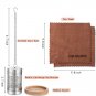 Tea-Infuser-Strainer-Set- - 2 Pack 304 Stainless Steel Loose Tea Steeper, Double