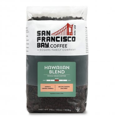 Whole Bean Coffee - Hawaiian Blend (2Lb Bag), Medium Roast