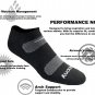 Men'S Multi-Pack Mesh Ventilating Comfort Fit Performance No-Show Socks