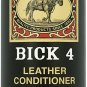 Bick 4 Leather Conditioner and Leather Cleaner 8 Oz - Will Not Darken Leather -