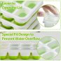 Ice Cube Trays 4 Pack, Easy-Release Silicone & Flexible 14-Ice Cube Trays with S