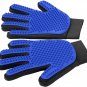 Upgrade Pet Grooming Gloves Cat Brushes Gloves for Gentle Shedding - Efficient P