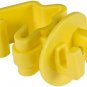 Zareba ITY-Z Standard Snug-Fitting T-Post Insulator, 25 per Bag, Yelllow