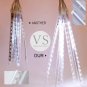 Falling Rain Lights 11.8 Inch 8 Tube 192 Leds, Meteor Shower Lights Waterproof,