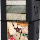 2 Pack Clothes Storage, Foldable Blanket Storage Bags, Storage Containers for Or