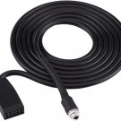 3.5Mm Aux Adapter Cable, 3.5Mm Car Aux Female Jack Adapter Cable for E46 320I 32