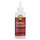Aleene'S 23473 Fabric Fusion Permanent Fabric Adhesive ,Clear,4Oz