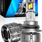 9007 LED Headlight Bulbs 40000LM, 2022 Upgrade 900% Brighter 6500K Cool White 9