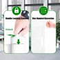137 Inches Extra Wide Retractable Baby Gate - Indoor/Outdoor, for Doorways and S