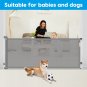 100 Inch Extra Wide Baby Gates Extra Wide Retractable Baby Gates for Doorways Ex
