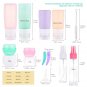 16 Pack Travel Bottles Set for Toiletries, TSA Approved Travel Containers Leak P
