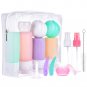 16 Pack Travel Bottles Set for Toiletries, TSA Approved Travel Containers Leak P