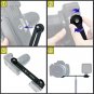 8"/20Cm Dual Speedlite Camera Mount Tripod Bracket Flash Extension Bar,8" Dual T