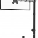 WALI Monitor Arm Mount for Desk, Single Extra Tall VESA Computer Desk Mount, Mon