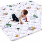 Baby Playpen Mat, 50 X 50 Inches Baby Crawling Mat, Thicken One-Piece Baby Playm
