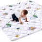 Baby Playpen Mat, 50 X 50 Inches Baby Crawling Mat, Thicken One-Piece Baby Playm