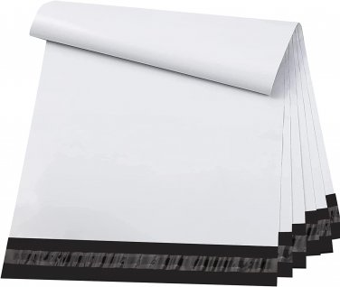 Poly Mailers 9X12 200 Pack, Strong Adhesive Shipping Bags for Clothing, Waterpro