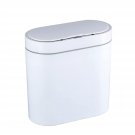 Bathroom Trash Can, 2.5 Gallon Waterproof Motion Sensor Small Bathroom Trash Can