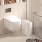 Bathroom Trash Can, 2.5 Gallon Waterproof Motion Sensor Small Bathroom Trash Can