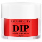 Dipping Powder Red Color, Classic Bright Red Nail Dip Powder French Nail Art Sta