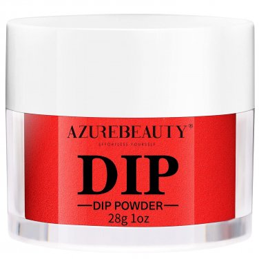 Dipping Powder Red Color, Classic Bright Red Nail Dip Powder French Nail Art Sta