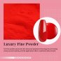 Dipping Powder Red Color, Classic Bright Red Nail Dip Powder French Nail Art Sta